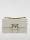 Pinko Shoulder Bag Love In White