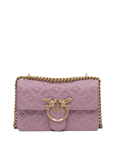 Pinko Crossbody Bags In Purple