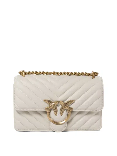Pinko Crossbody Bags In White