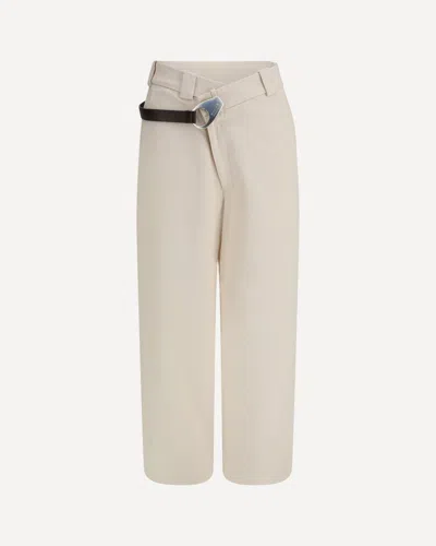 PINKO CROSSED PANTS