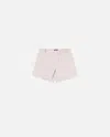 Pinko Tailored Cady Mini Skort In Rose Zefiro
