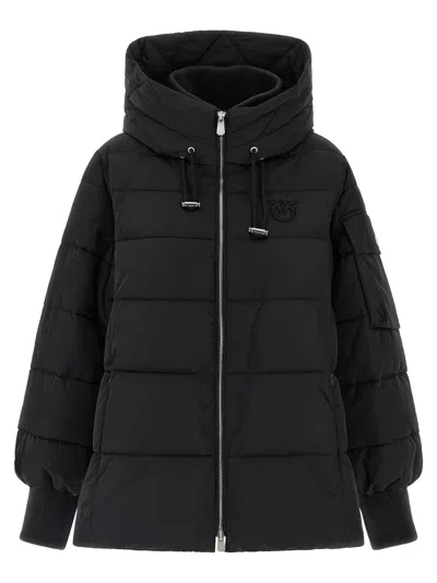 Pinko Crusca Down Jacket In Black