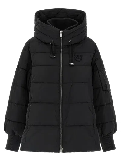 Pinko Crusca Down Jacket In Black