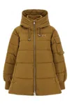 Pinko Crusca Puffer Jackets Beige In Sand