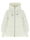 Pinko Crusca Puffer Jackets White In White