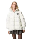 Pinko Crusca Down Jacket In White