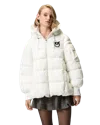 Pinko Crusca Down Jacket In White