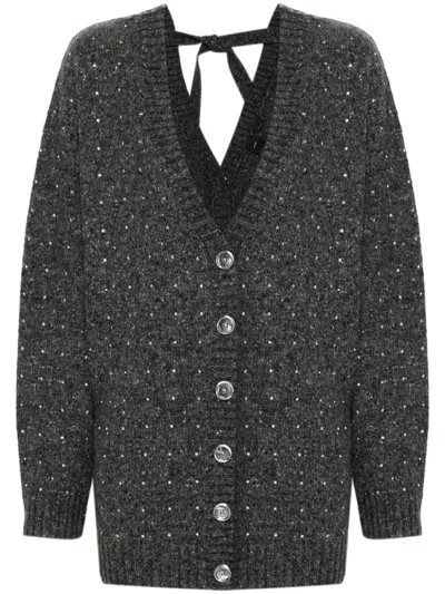 Pinko Archetti Cardigan In Grey