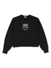 PINKO CRYSTAL-EMBELLISHED SWEATSHIRT