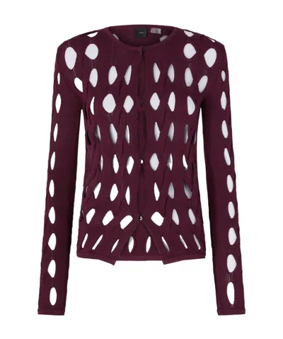 PINKO CUT-OUT CARDIGAN