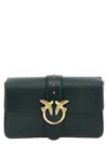 Pinko Dark Green Love One Classic Shoulder Bag