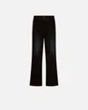Pinko Pinter Denim Trousers In Marron Intense