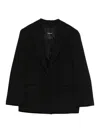 Pinko Jackets Blacks And Greys In Black