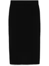 Pinko Degustazione Midi Skirt In Schwarz