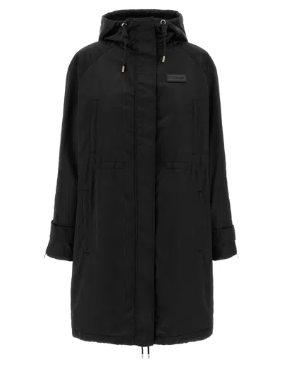 Pinko 'delma' 2-in-1 Parka In Black