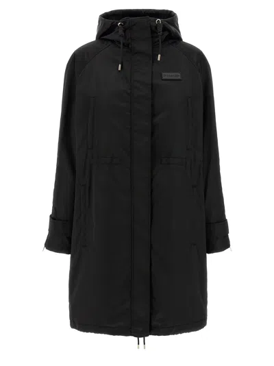 PINKO DELMA PUFFER JACKETS BLACK