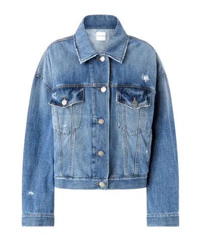 PINKO PINKO CLASSIC COLLAR DENIM JACKET