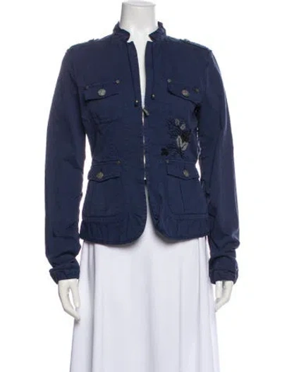 Pre-owned Pinko Denim Jacket In Blue