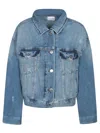 Pinko Veste En Jean Avec Poches Poitrine