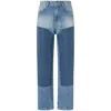 Pinko Jean Droit Avec Mini Clous Façon Strass