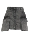 Pinko Denim Woman Denim Shorts Black Size 27 Cotton, Elastane In Black