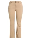 Pinko Denim Woman Jeans Beige Size 28 Cotton, Elastomultiester, Elastane In Brown