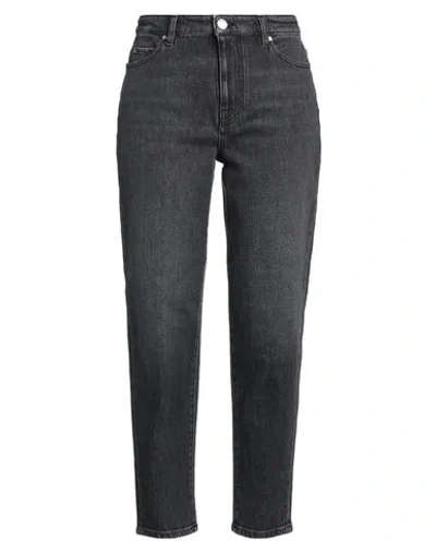 Pinko Denim Woman Jeans Black Size 25 Cotton, Elastane