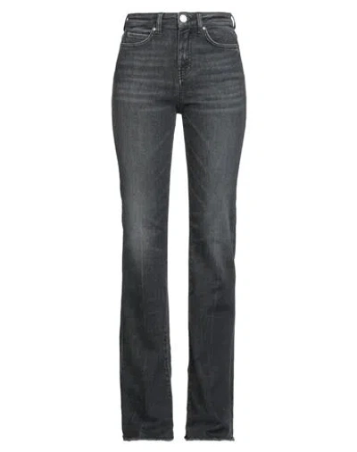 Pinko Denim Woman Jeans Black Size 28 Cotton, Polyester, Elastane In Blue