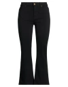 Pinko Denim Woman Jeans Black Size 30 Cotton, Elastomultiester, Elastane