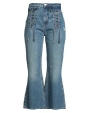 Pinko Denim Woman Jeans Blue Size 10 Cotton