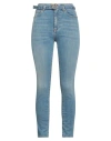 Pinko Denim Woman Jeans Blue Size 27 Cotton, Polyester, Elastane In Blue