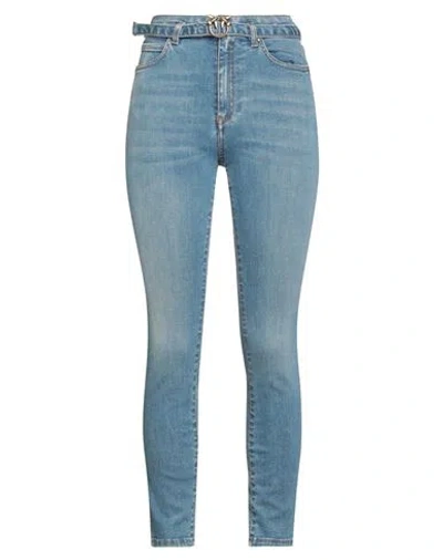 Pinko Denim Woman Jeans Blue Size 27 Cotton, Polyester, Elastane