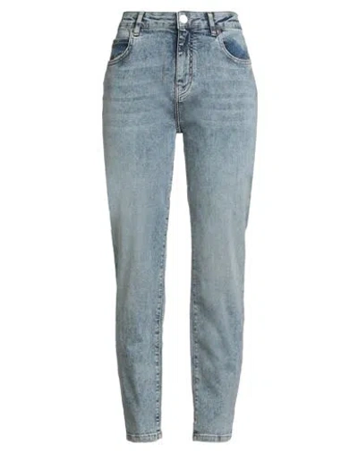 Pinko Denim Woman Jeans Blue Size 30 Cotton, Polyester, Elastane