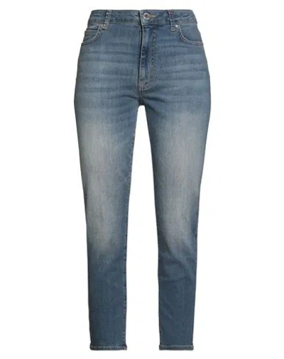 Pinko Denim Woman Jeans Blue Size 30 Cotton, Polyester, Elastane