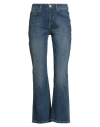 Pinko Denim Woman Jeans Blue Size 31 Cotton, Lycra, Elastane, Elastomultiester In Blue
