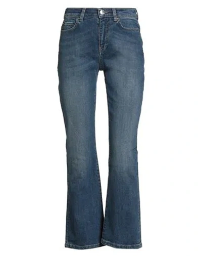 Pinko Denim Woman Jeans Blue Size 31 Cotton, Lycra, Elastane, Elastomultiester