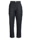 Pinko Denim Woman Jeans Blue Size 31 Cotton, Lyocell, Elastane In Blue