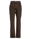 Pinko Denim Woman Jeans Chocolate Brown Size 29 Cotton, Elastane In Brown