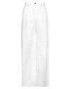 Pinko Denim Woman Jeans White Size 27 Cotton, Elastomultiester, Elastane In White