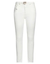 Pinko Woman Jeans White Size 32 Cotton, Viscose, Lyocell, Elastomultiester, Elastane In White