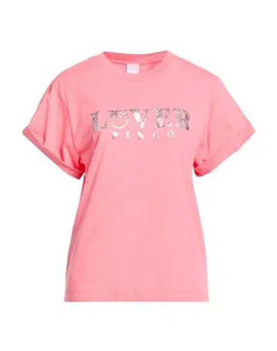 Pinko Denim Woman T-shirt Pink Size M Cotton