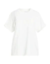 Pinko Denim Woman T-shirt White Size L Cotton