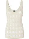 Pinko Derrik Tank Top In White
