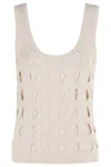 Pinko Derrik Top With Cut-out Details