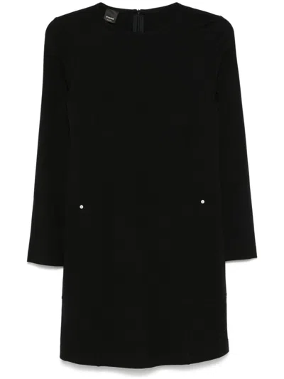 Pinko Detersivo Mini Dress In Schwarz
