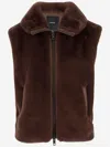 Pinko Brown Polyester Clothing Jackets In Brown