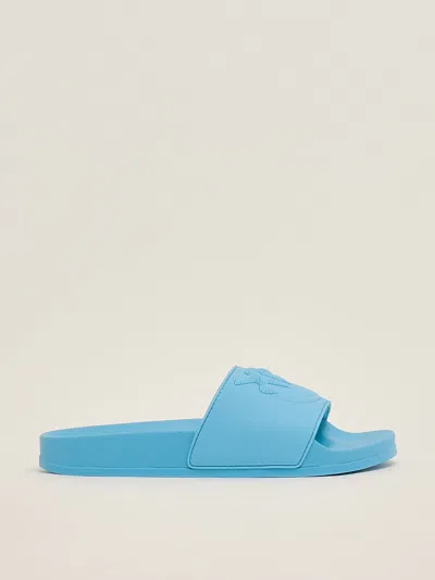 Pinko Dilly 01 Slippers In Blue