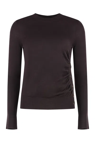 PINKO DIRASPATURA CREW-NECK WOOL SWEATER