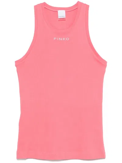 Pinko Distinto Tank Top In Pink