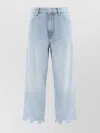 Pinko Ripped Hem Jeans